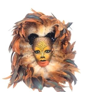 CERAMIC Ladies Animal Face Mask